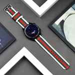 สายไนลอนแยกชิ้นเปลี่ยนได้ สำหรับ Samsung Galaxy Watch4 ขนาด 40/44 มม. และ Watch4 Classic ขนาด 42/46 มม.
