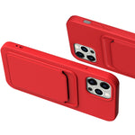 TPU + Flannel Lining Shockproof Case with Card Slots, For iPhone 13 mini, For iPhone 13, For iPhone 13 Pro, For iPhone 13 Pro Max