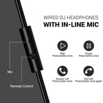 หูฟังมีสายลดเสียงรบกวนแบบสวมศีรษะ OneOdio Pro-10 พร้อมไมโครโฟน, ดำ แดง, ดำ, เทาเขียว, เทาน้ำเงิน, น้ำเงิน, โรสโกลด์