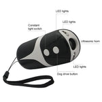 เครื่องไล่สุนัขอัลตราโซนิกแบบพกพาพร้อมไฟ LED, RC-534