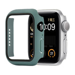 เคสป้องกัน PC+กระจกนิรภัยแบบกันกระแทก พร้อมกล่องบรรจุ สำหรับ Apple Watch 44mm (สีส้ม), สำหรับ Apple Watch Series 6 / 5 / 4 / Watch SE 44mm, สำหรับ Apple Watch Series 6 & SE & 5 & 4 44mm, สำหรับ Apple Watch Series 3 & 2 & 1 42mm