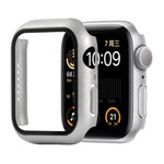 เคสป้องกัน PC+กระจกนิรภัยแบบกันกระแทก พร้อมกล่องบรรจุ สำหรับ Apple Watch 44mm (สีส้ม), สำหรับ Apple Watch Series 6 / 5 / 4 / Watch SE 44mm, สำหรับ Apple Watch Series 6 & SE & 5 & 4 44mm, สำหรับ Apple Watch Series 3 & 2 & 1 42mm