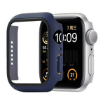 เคสป้องกัน PC+กระจกนิรภัยแบบกันกระแทก พร้อมกล่องบรรจุ สำหรับ Apple Watch 44mm (สีส้ม), สำหรับ Apple Watch Series 6 / 5 / 4 / Watch SE 44mm, สำหรับ Apple Watch Series 6 & SE & 5 & 4 44mm, สำหรับ Apple Watch Series 3 & 2 & 1 42mm