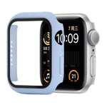 เคสกันกระแทก PC+กระจกนิรภัย พร้อมกล่องบรรจุ สำหรับ Apple Watch 44mm(สีส้ม), สำหรับ Apple Watch Series 6 / 5 / 4 / Watch SE 40mm, สำหรับ Apple Watch Series 3 & 2 & 1 38mm