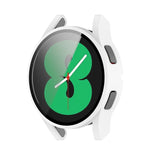เคสป้องกัน PC พร้อมฟิล์มกระจกนิรภัย สำหรับ Samsung Galaxy Watch4 40 มม. และ 44 มม.