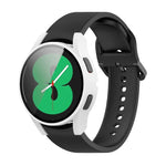 เคสป้องกัน PC พร้อมฟิล์มกระจกนิรภัย สำหรับ Samsung Galaxy Watch4 40 มม. และ 44 มม.