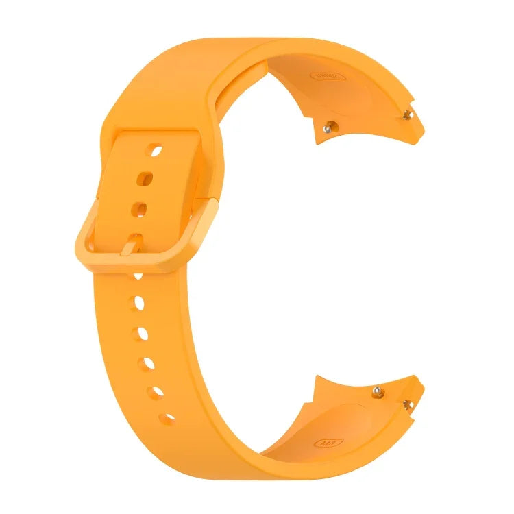 Silicone Flat Buckle Replacement Strap Watchband, Flat Buckle