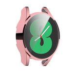เคสป้องกัน TPU ชุบไฟฟ้าครอบคลุมเต็มรูปแบบ สำหรับ Samsung Galaxy Watch4 40 มม. และ 44 มม.
