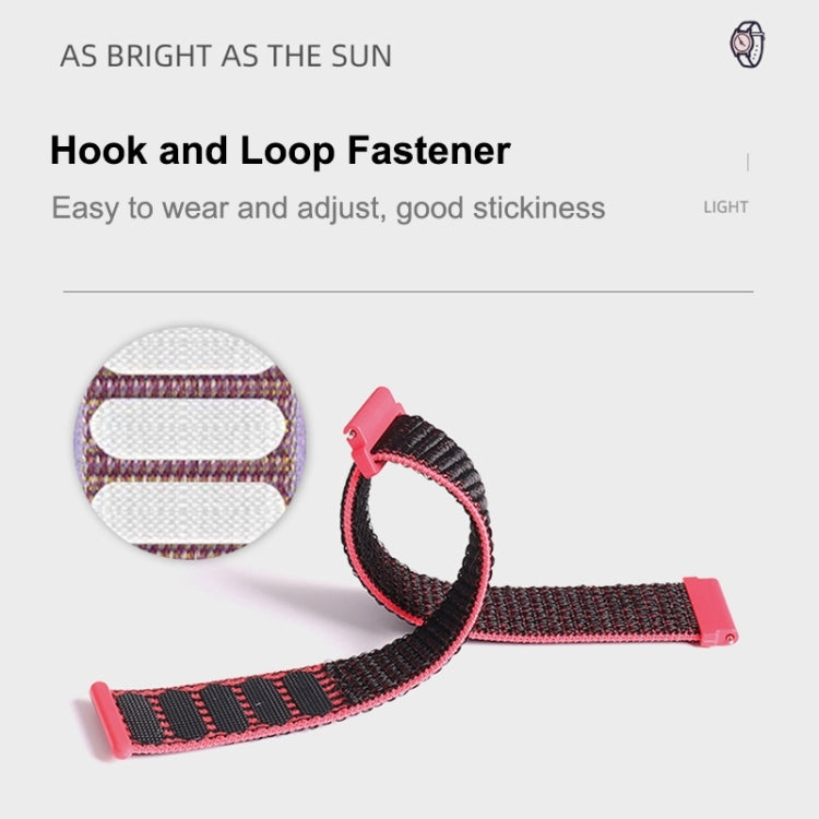 Nylon Loop Replacement Strap Watchband, For Samsung Galaxy Watch3 45mm