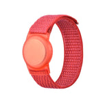 สายรัดข้อมือไนลอนกันรอยขีดข่วนและกันกระแทก พร้อมเคสป้องกัน TPU สำหรับ AirTag