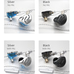 KZ ZAX หูฟังสปอร์ตเกมมิ่งแบบมีสาย 16 หน่วย Ring Iron In-ear รุ่นมาตรฐาน ZAX (สีเงิน), ZAX (สีดำ), รุ่นมีไมโครโฟน ZAX (สีเงิน), ZAX (สีดำ)