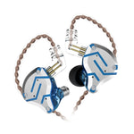 KZ ZS10 Pro หูฟังเกมมิ่งแบบมีสาย 10 หน่วย Ring Iron In-ear รุ่นมีไมโครโฟน ZS10 Pro (สีน้ำเงินสำหรับสตรีมเมอร์), ZS10 Pro (สีทองแวววาว), ZS10 Pro (สีม่วง), ZS10 Pro (สีน้ำเงินเพชร), รุ่นมาตรฐาน ZS10 Pro (สีดำ)