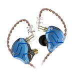 KZ ZS10 Pro หูฟังเกมมิ่งแบบมีสาย 10 หน่วย Ring Iron In-ear รุ่นมีไมโครโฟน ZS10 Pro (สีน้ำเงินสำหรับสตรีมเมอร์), ZS10 Pro (สีทองแวววาว), ZS10 Pro (สีม่วง), ZS10 Pro (สีน้ำเงินเพชร), รุ่นมาตรฐาน ZS10 Pro (สีดำ)