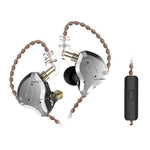 KZ ZS10 Pro หูฟังเกมมิ่งแบบมีสาย 10 หน่วย Ring Iron In-ear รุ่นมีไมโครโฟน ZS10 Pro (สีน้ำเงินสำหรับสตรีมเมอร์), ZS10 Pro (สีทองแวววาว), ZS10 Pro (สีม่วง), ZS10 Pro (สีน้ำเงินเพชร), รุ่นมาตรฐาน ZS10 Pro (สีดำ)