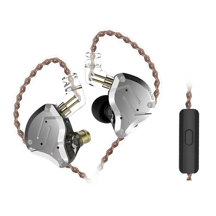 KZ ZS10 Pro หูฟังเกมมิ่งแบบมีสาย 10 หน่วย Ring Iron In-ear รุ่นมีไมโครโฟน ZS10 Pro (สีน้ำเงินสำหรับสตรีมเมอร์), ZS10 Pro (สีทองแวววาว), ZS10 Pro (สีม่วง), ZS10 Pro (สีน้ำเงินเพชร), รุ่นมาตรฐาน ZS10 Pro (สีดำ)