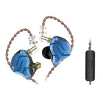 KZ ZS10 Pro หูฟังเกมมิ่งแบบมีสาย 10 หน่วย Ring Iron In-ear รุ่นมีไมโครโฟน ZS10 Pro (สีน้ำเงินสำหรับสตรีมเมอร์), ZS10 Pro (สีทองแวววาว), ZS10 Pro (สีม่วง), ZS10 Pro (สีน้ำเงินเพชร), รุ่นมาตรฐาน ZS10 Pro (สีดำ)
