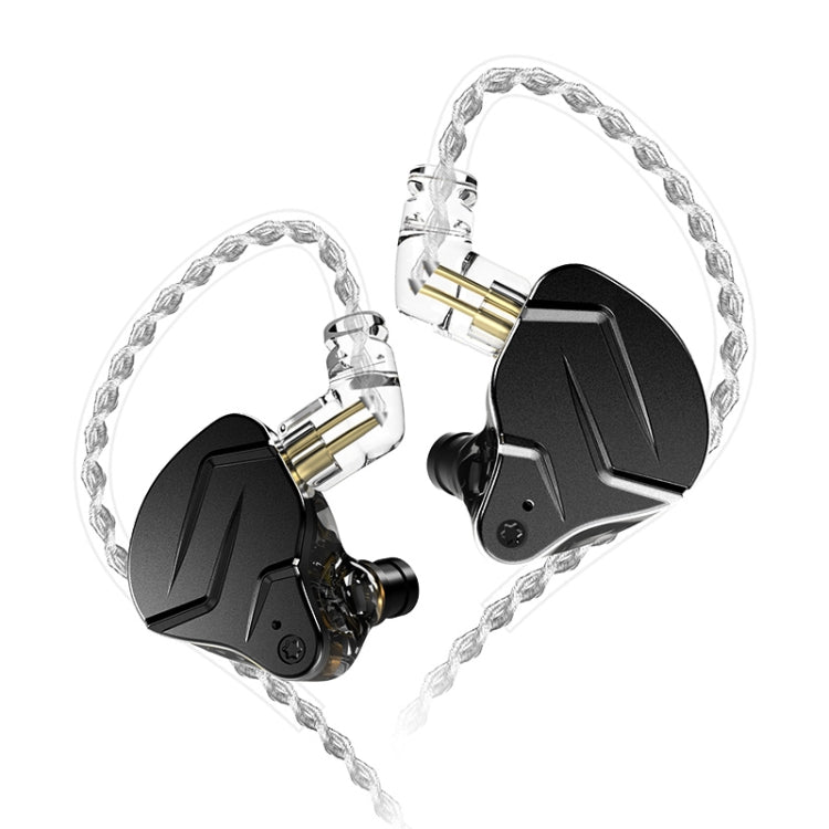 KZ ZSN Pro X หูฟังแบบมีสาย Ring Iron Hybrid Drive Metal In-ear รุ่นมาตรฐาน ZSN Pro X (สีดำ), ZSN Pro X (สีทอง), รุ่นมีไมโครโฟน ZSN Pro X (สีดำ), ZSN Pro X (สีทอง)