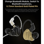 KZ ZSN Pro X หูฟังแบบมีสาย Ring Iron Hybrid Drive Metal In-ear รุ่นมาตรฐาน ZSN Pro X (สีดำ), ZSN Pro X (สีทอง), รุ่นมีไมโครโฟน ZSN Pro X (สีดำ), ZSN Pro X (สีทอง)