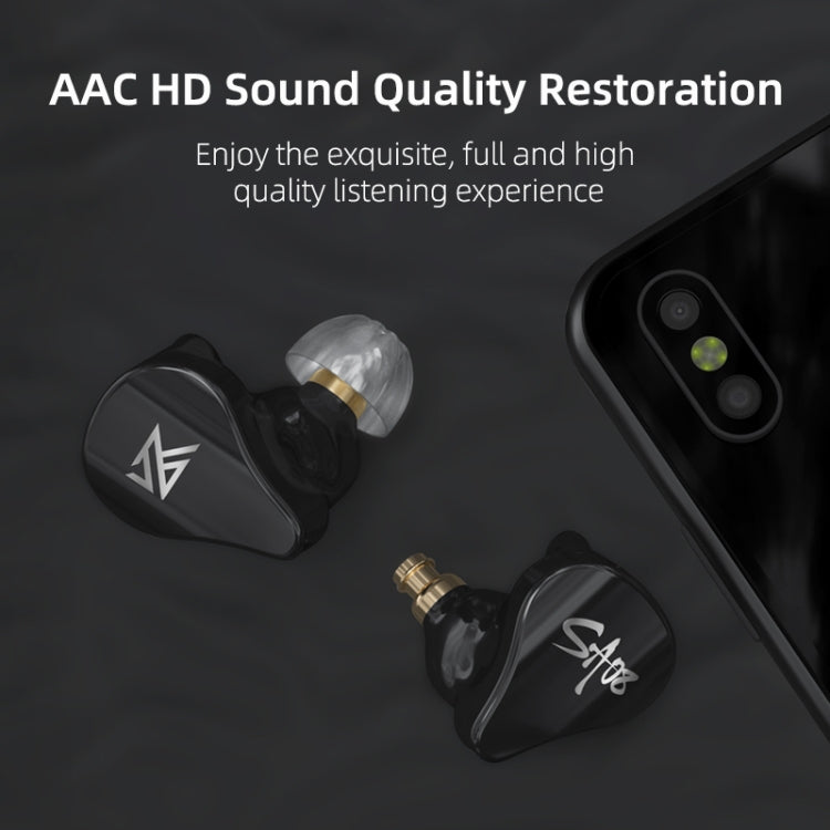 KZ SA08 หูฟังบลูทูธ TWS แบบ In-ear 4 หน่วย 5BA Balance Armature ไร้สาย SA08