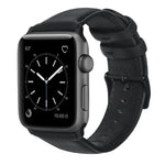 สายหนังแท้เคลือบแว็กซ์ออยล์ สำหรับ Apple Watch Series 8&7 41มม. / SE 2&6&SE&5&4 40มม. / 3&2&1 38มม. / สำหรับ Apple Watch Series 7 41มม. / 6 & SE & 5 & 4 40มม. / 3 & 2 & 1 38มม.