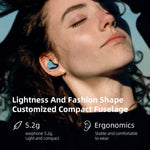 หูฟังสปอร์ตไร้สาย Bluetooth 5.2 เทคโนโลยีไฮบริด 1DD+1BA