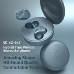 หูฟังสปอร์ตไร้สาย Bluetooth 5.2 เทคโนโลยีไฮบริด 1DD+1BA