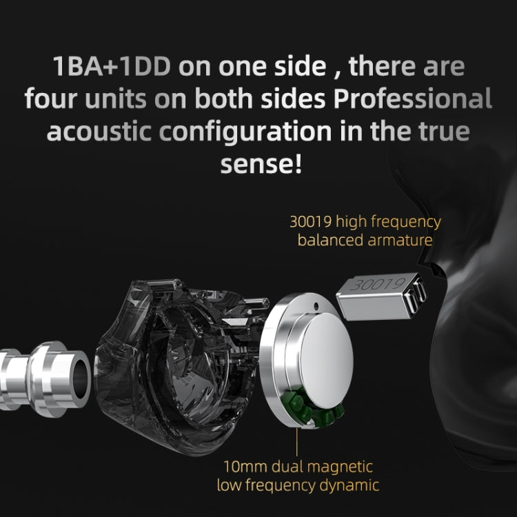 KZ Z3 หูฟังสปอร์ตไร้สาย Bluetooth 5.2 เทคโนโลยีไฮบริด 1DD+1BA ตัดเสียงรบกวน TWS In-ear