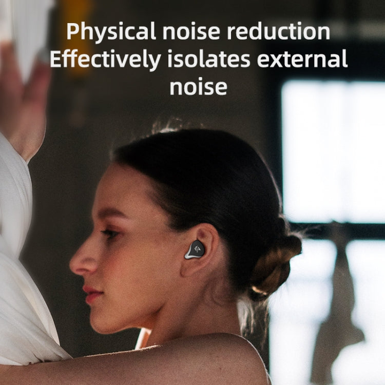 KZ Z3 หูฟังสปอร์ตไร้สาย Bluetooth 5.2 เทคโนโลยีไฮบริด 1DD+1BA ตัดเสียงรบกวน TWS In-ear