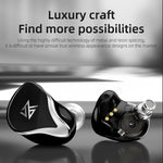 KZ Z3 หูฟังสปอร์ตไร้สาย Bluetooth 5.2 เทคโนโลยีไฮบริด 1DD+1BA ตัดเสียงรบกวน TWS In-ear