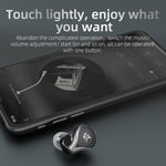 KZ Z3 หูฟังสปอร์ตไร้สาย Bluetooth 5.2 เทคโนโลยีไฮบริด 1DD+1BA ตัดเสียงรบกวน TWS In-ear
