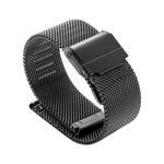 304 Stainless Steel Double Buckle Replacement Strap Watchband, 12mm, 14mm, 16mm, 18mm, 20mm, 22mm