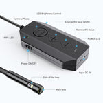 กล้องงูดิจิทัลอุตสาหกรรม Y17 ความละเอียด 5MP เลนส์คู่ 12 มม. ออโต้โฟกัส WiFi พร้อมสายแข็ง 1 ม., 3.5 ม., 5 ม., 10 ม.