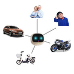 ReachFar RF-V47 เครื่องติดตาม GPS ขนาดเล็กอเนกประสงค์ IP67 พร้อมไฟ LED และคลิปหลัง