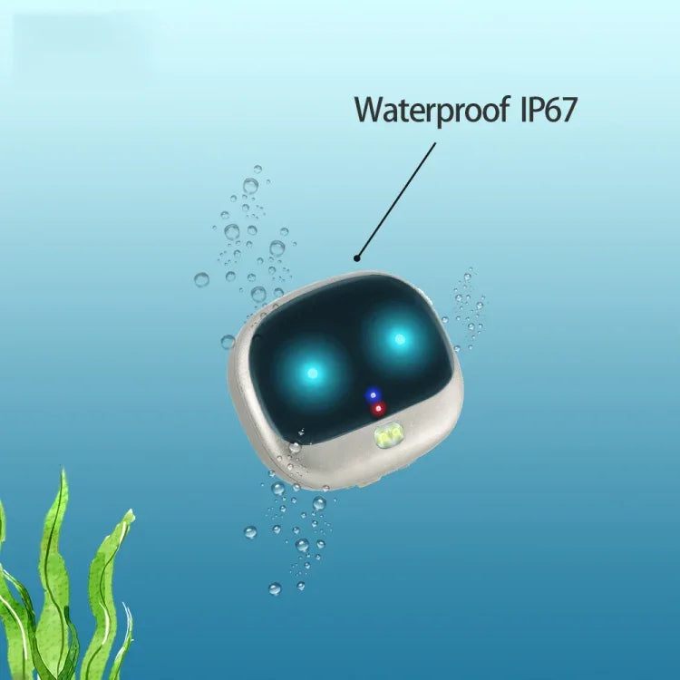 ReachFar RF-V47 เครื่องติดตาม GPS ขนาดเล็กอเนกประสงค์ IP67 พร้อมไฟ LED และคลิปหลัง