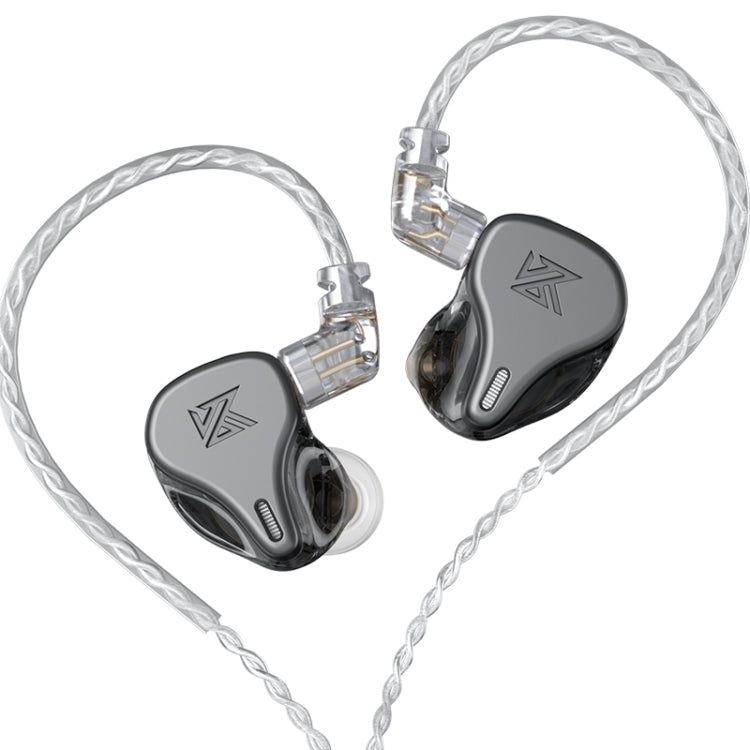 KZ DQ6 หูฟังแบบมีสาย 3 หน่วยไดนามิก HiFi In-Ear ไม่มีไมโครโฟน พร้อมไมโครโฟน