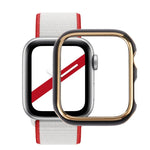 เคสป้องกันนาฬิกา PC ชุบไฟฟ้าสองสี สำหรับ Apple Watch Series 3 & 2 & 1 38mm