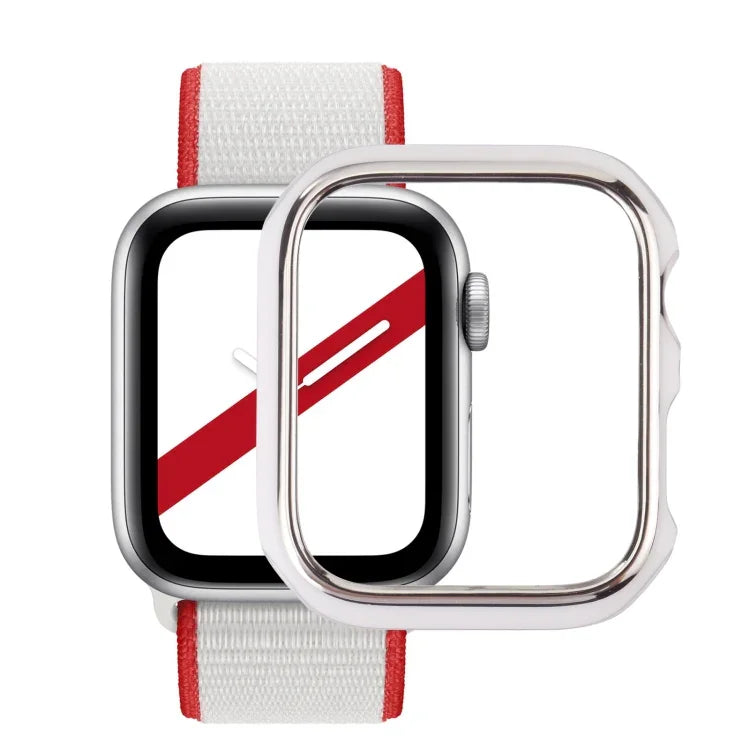 เคสป้องกันนาฬิกา PC ชุบไฟฟ้าสองสี สำหรับ Apple Watch Series 3 & 2 & 1 38mm