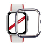เคสป้องกันนาฬิกา PC ชุบไฟฟ้าสองสี สำหรับ Apple Watch Series 3 & 2 & 1 38mm