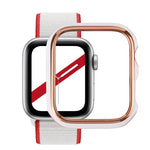 เคสป้องกันนาฬิกา PC ชุบไฟฟ้าสองสี สำหรับ Apple Watch Series 3 & 2 & 1 38mm