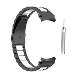 สายรัดนาฬิกาเหล็กสามเส้นสำหรับเปลี่ยน สำหรับ Samsung Galaxy Watch4 / Watch4 Classic