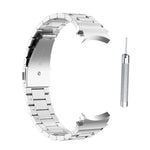สายรัดนาฬิกาเหล็กสามเส้นสำหรับเปลี่ยน สำหรับ Samsung Galaxy Watch4 / Watch4 Classic