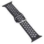 Silicone Replacement Strap Watchband + Protective Case with Screen Protector Set For Apple Watch Series, 3 & 2 & 1 38mm, For Apple Watch Series 6 / 5 / 4 / Watch SE 40mm