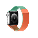 สายรัดนาฬิกามิลานสีไล่ระดับ สำหรับ Apple Watch Series, 7 41mm/6&SE&5&4 40mm/3&2&1 38mm, 7 45mm/6&SE&5&4 44mm/3&2&1 42mm