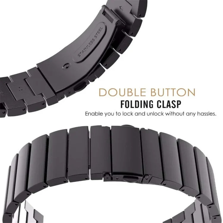 For Samsung Smart Watch One-bead Steel Replacement Strap Watchband, 18mm, 20mm, 22mm