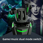 Lenovo XT80 TWS หูฟังบลูทูธโหมดคู่สำหรับเล่นเกม/ฟังเพลง พร้อมไฟหายใจและกล่องชาร์จแท้จาก Lenovo
