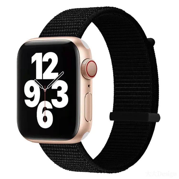 สายรัดนาฬิกาแบบเปลี่ยนได้สองส่วนแบบตีนตุ๊กแก สำหรับ Apple Watch Series, 7 41mm / 6&SE&5&4 40mm / 3&2&1 38mm, 7 45mm / 6&SE&5&4 44mm / 3&2&1 42mm