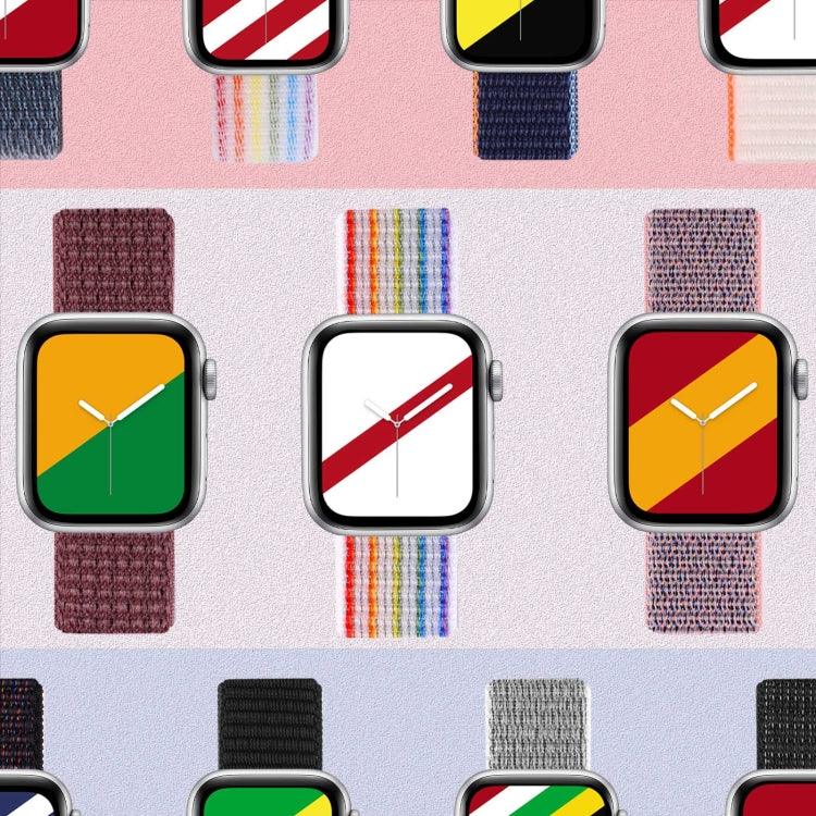 สายรัดนาฬิกาแบบเปลี่ยนได้สองส่วนแบบตีนตุ๊กแก สำหรับ Apple Watch Series, 7 41mm / 6&SE&5&4 40mm / 3&2&1 38mm, 7 45mm / 6&SE&5&4 44mm / 3&2&1 42mm