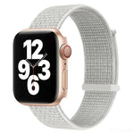 สายรัดนาฬิกาแบบเปลี่ยนได้สองส่วนแบบตีนตุ๊กแก สำหรับ Apple Watch Series, 7 41mm / 6&SE&5&4 40mm / 3&2&1 38mm, 7 45mm / 6&SE&5&4 44mm / 3&2&1 42mm