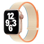 สายรัดนาฬิกาแบบเปลี่ยนได้สองส่วนแบบตีนตุ๊กแก สำหรับ Apple Watch Series, 7 41mm / 6&SE&5&4 40mm / 3&2&1 38mm, 7 45mm / 6&SE&5&4 44mm / 3&2&1 42mm