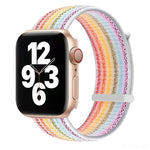 สายรัดนาฬิกาแบบเปลี่ยนได้สองส่วนแบบตีนตุ๊กแก สำหรับ Apple Watch Series, 7 41mm / 6&SE&5&4 40mm / 3&2&1 38mm, 7 45mm / 6&SE&5&4 44mm / 3&2&1 42mm